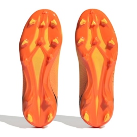 Buty piłkarskie adidas X Speedportal.3 Fg Jr GZ5072 pomarańczowe pomarańcze i czerwienie 4