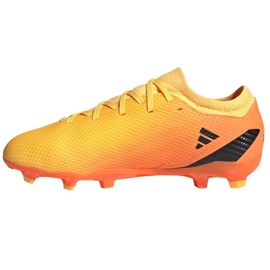 Buty piłkarskie adidas X Speedportal.3 Fg Jr GZ5072 pomarańczowe pomarańcze i czerwienie 5
