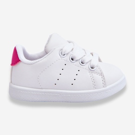 FR1 Dziecięce Buty Sportowe Biało-Różowo Miles białe 1