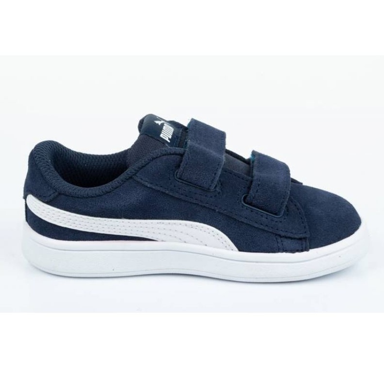 Buty Puma Smash v2 Jr 365178 02 niebieskie 3